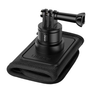 Ulanzi CO62 Go-Quick ll Magnetic Backpack Clip Mount for GoPro Hero 12 11 10 9 8 7 6 5 4 Session 3+ 3 2 1 Max, DJI Osmo Action, Insta360, Action Cameras Backpack Strap Mount for Phone with Support Vertical Shots