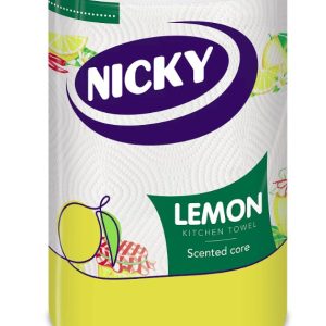 Nicky Lemon Kitchen Towel, 2-Ply, 1 Roll