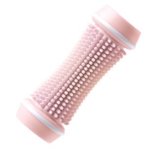 SPORTSOUL Foot Massage Roller, Relaxation Tool for Sore Feet & Plantar Relief,19cm*7cm, pink, 1 piece