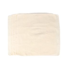 BJ Encrypted Square Steamer Cloth - 36*36cm, 5-Piece Pack