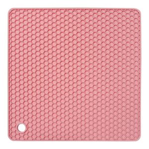 Ideal Kitchen Silicone Placemat & Holder Square 6.9 inch