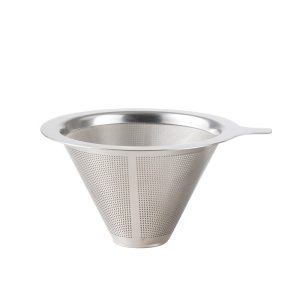 BJ 800-Mesh 304 Stainless Steel Pour Over Coffee Filter