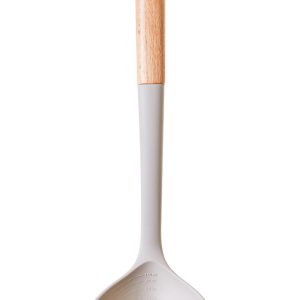 Maison by Premier Nova Ladle Wood & Silicone Grey