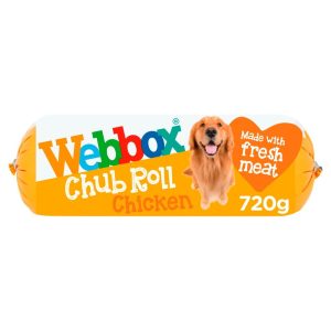 Webbox Chub Roll Chicken Flavour 1-7 Years 720g