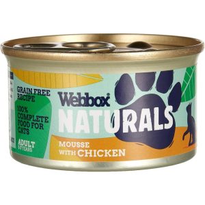 Webbox Premium Natural Complete Mousse for Cats with Chicken 85g