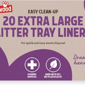 Rosewood Large Litter Tray Liners