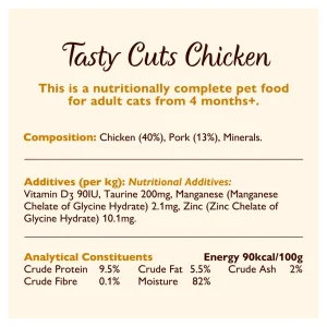 Lily's Kitchen Chicken Tasty Cuts in Gravy for Cats 85g