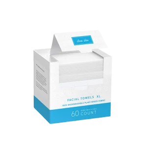 YIJINCHAN Facial Towels, 60 Sheets in Paper Box