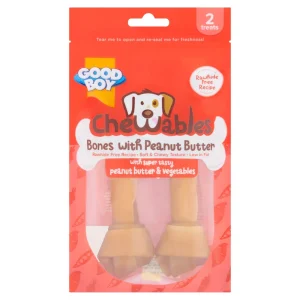 Good Boy Chewables Bones with Peanut Butter Treats 2x 158g