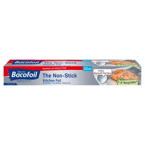 Bacofoil The NonStick Kitchen Foil with EasyCut System 30cm x 20m