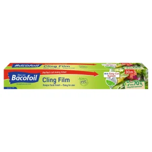 Bacofoil PVC Free Cling Film with EasyCut System 32.5 cm*30 m