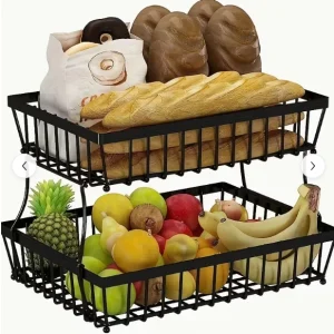 SRD Large Fruit & Vegetable Basket (Black)