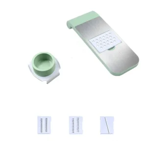 BJ vegetable cutting tool, shredder, planer, kitchen potato shred slicer, shredder with 3 blades and hand guard