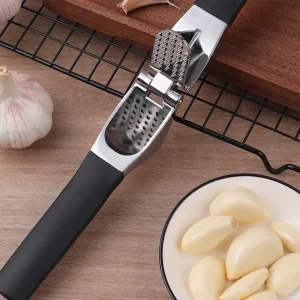 Huacan Garlic press, pester, garlic paste, manual ginger garlic press, walnut clip, household kitchen tool 1 piece
