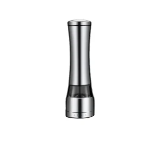 BJ stainless steel grinder grinding bottle manual black pepper seasoning bottle pepper grinder (extended version)