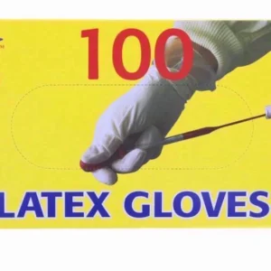 Royal Markets Medium Latex Gloves, pack of 100