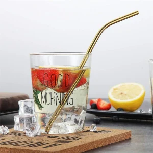 Huacan Creative Mixing Stainless Steel Straw Set 5-piece