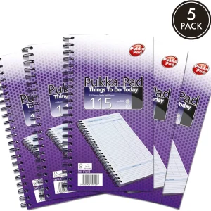 Pukka Pad Things To Do Today Note Pad, Pack of 5