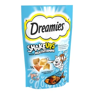 Dreamies Shakeups Multivitamins Seafood Celebration Cat & Kitten Treats 55g