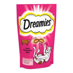 Dreamies Cat Treat Biscuits with Beef 60g