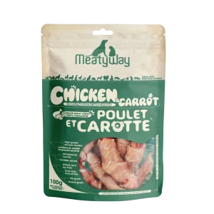 MeatyWay Chicken and Carrot 100g