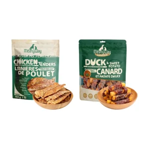 MeatyWay Chicken 454g, Duck and Sweet Potato 454g, 2 packs