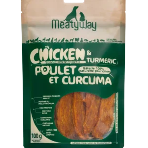 MeatyWay Chicken with Turmeric Tender 100g