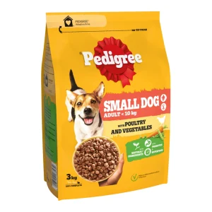 Pedigree Complet Adult Small Dog Dry Poultry and Vegetables 3kg