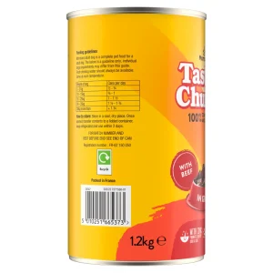 Morrisons Tasty Chunks in Gravy with Beef Adult 1-7 Years 1.2kg