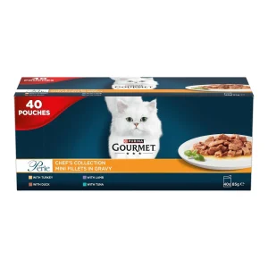 Gourmet Perle Chef's Collection Mini Fillets in Gravy 40*85 g (3400 g )