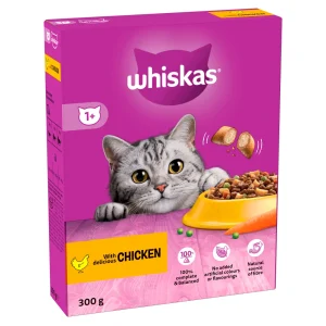 Whiskas 1+ with Delicious Chicken 300g