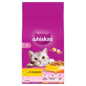 Whiskas 7+ Chicken Adult Dry Cat Food 1.9kg