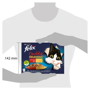 Felix Doubly Delicious Countryside Selection in Jelly 12 x 85g (1.02kg)