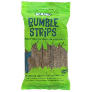 Benevo - Rumble Dog Strips-soft & chewy - ideal as training aid/reward - 180G