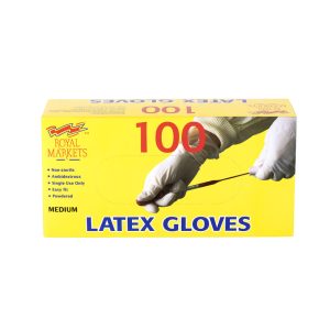 Royal Markets Small Latex Gloves, pack of 100