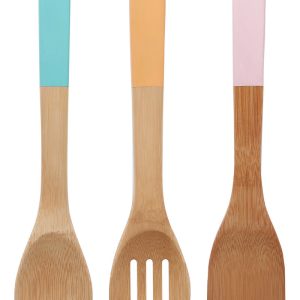 Essentials by Premier 3pc Bamboo Kitchen Utensil Set