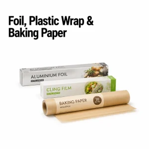 Foil, Plastic Wrap & Baking Paper