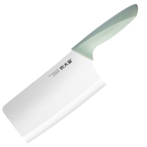 COOKER KING Japanese Forged Stainless Steel Heavy-Duty Cleaver Chopping Chef Knife Sharp-Shaped Handle