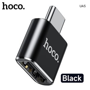 HOCO UA5 USB-C to USB Converter - Black