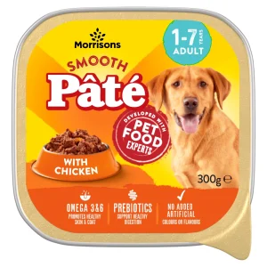 Morrisons Smooth Pâté with Chicken 1-7 Years Adult 300g