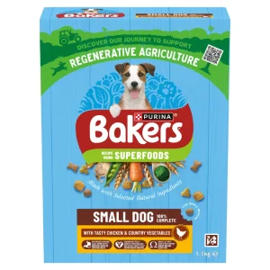 Bakers Superfoods Small Dog Chicken Dry Dog Food 1.1kg