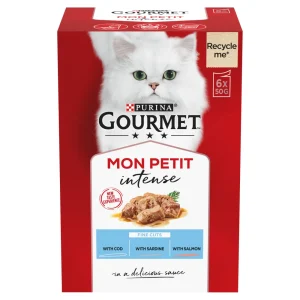 Gourmet Mon Petit Intense Fine Cuts 6 x 50g (300g)
