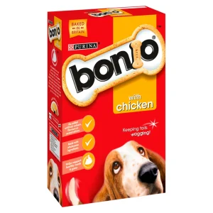 Bonio Dog Biscuit Chicken Flavour 650g
