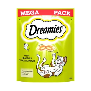 Dreamies Cat Treat Biscuits with Tuna Flavour Mega Pack 200g